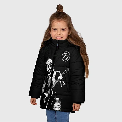 Детские куртки с капюшоном Foo Fighters