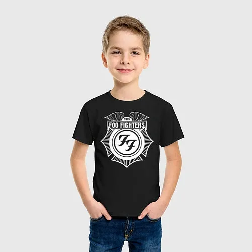 Детские хлопковые футболки Foo Fighters