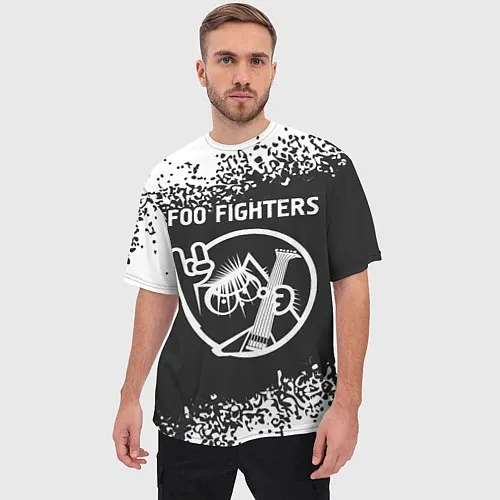 Мужские футболки оверсайз Foo Fighters