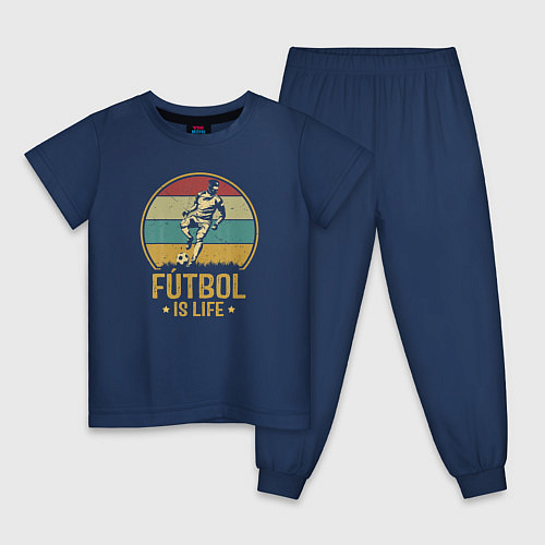Футбольные детские пижамы