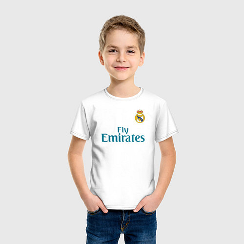 Футбольные детские хлопковые футболки