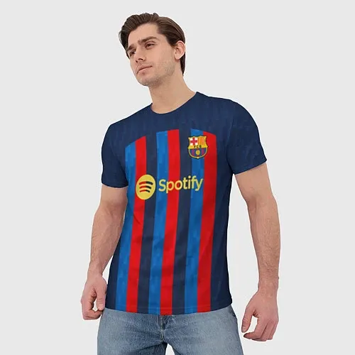 Футбольные мужские 3d-футболки