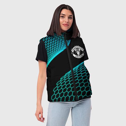 Футбольные женские жилетки