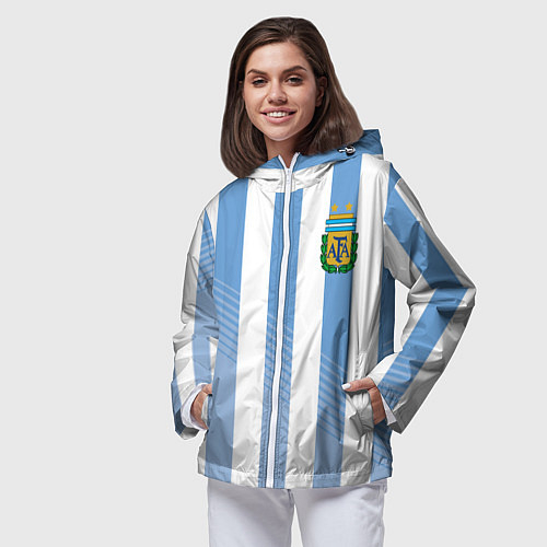 Футбольные женские ветровки