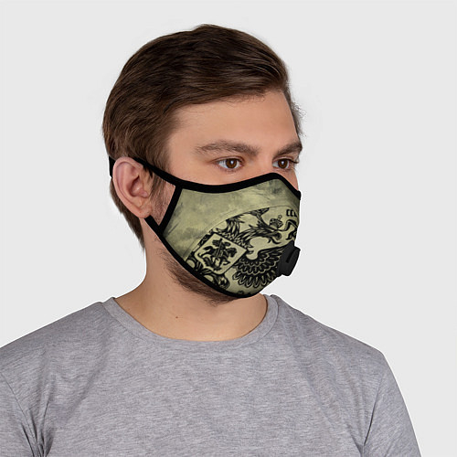 Военные маски с клапаном