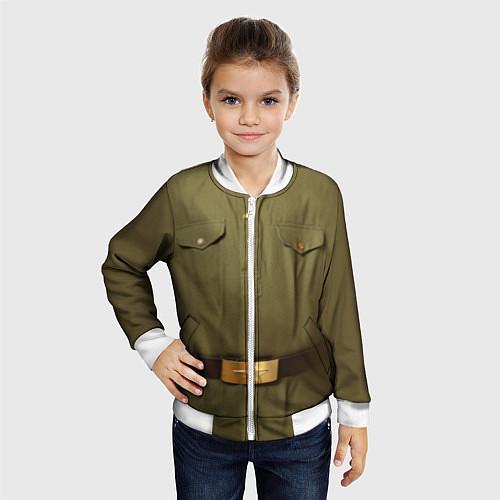 Военные детские куртки-бомберы