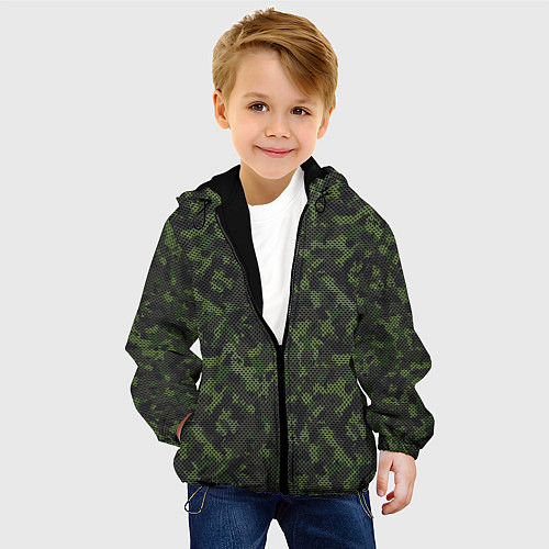 Военные детские куртки с капюшоном