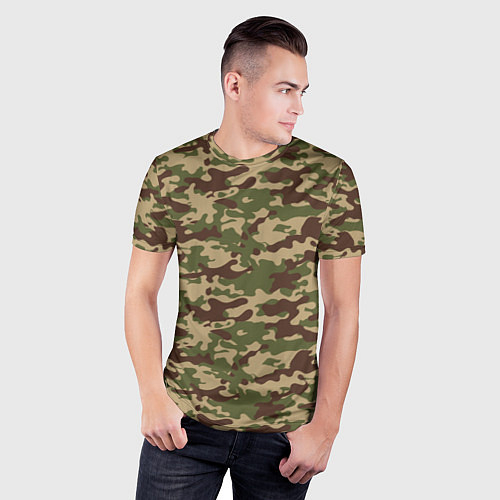 Военные мужские 3d-футболки