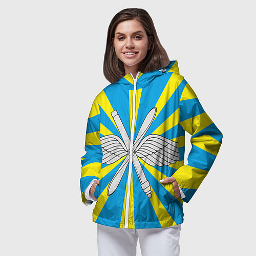 Военные женские ветровки