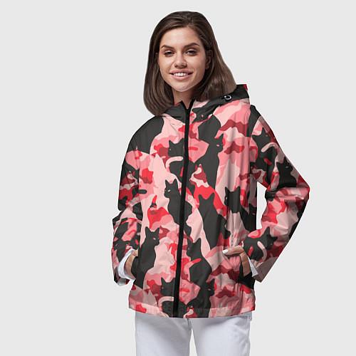 Военные женские ветровки