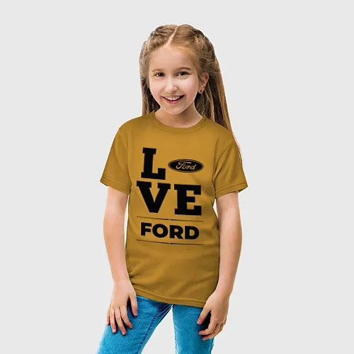 Детские хлопковые футболки Форд