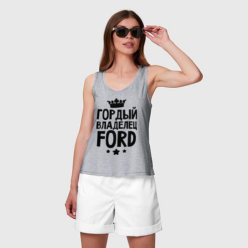 Женские майки-безрукавки Форд
