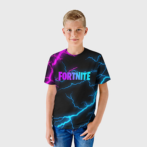 Детские 3D-футболки Fortnite