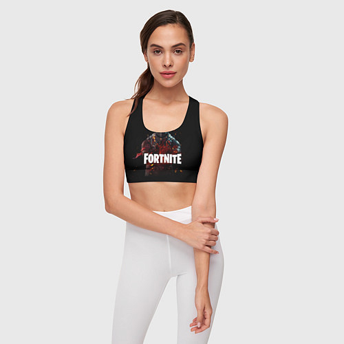 Женские укороченные футболки Fortnite