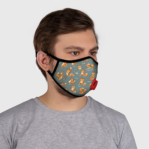 Защитные маски с лисами