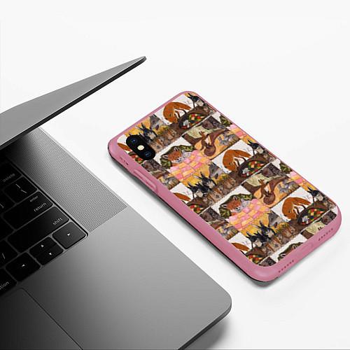 Чехлы для iPhone XS Max с лисами