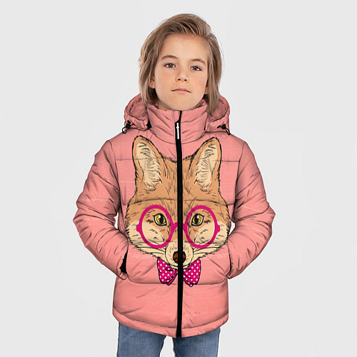 Детские Куртки зимние с лисами