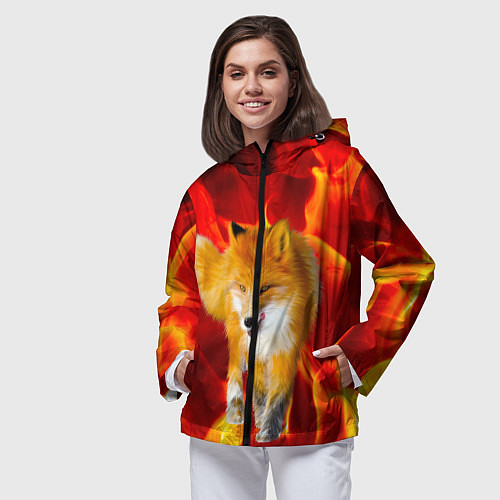 Женские ветровки с лисами