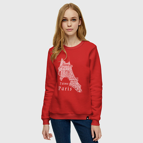 Французские женские свитшоты