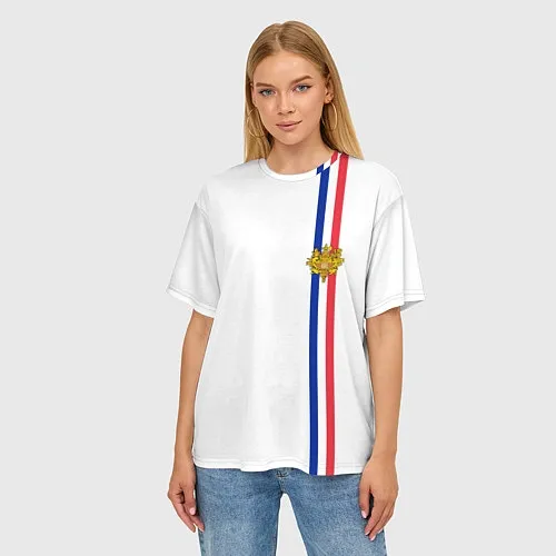 Женские французские 3d-футболки