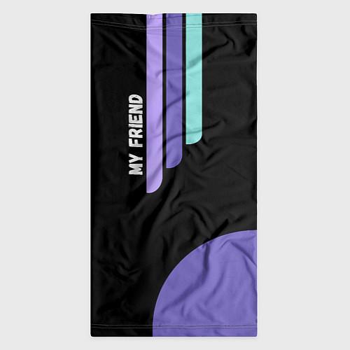 Банданы на лицо другу