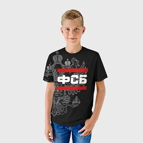 Детские 3D-футболки ФСБ