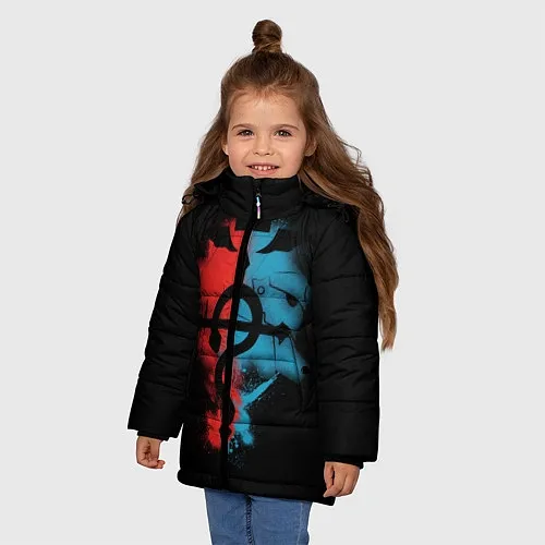 Детские зимние куртки Стальной Алхимик