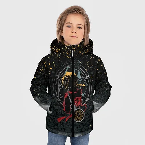 Детские куртки с капюшоном Стальной Алхимик