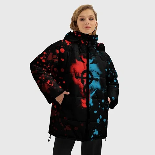Женские куртки с капюшоном Стальной Алхимик