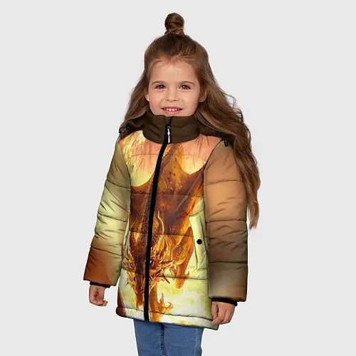 Детские зимние куртки с картинками