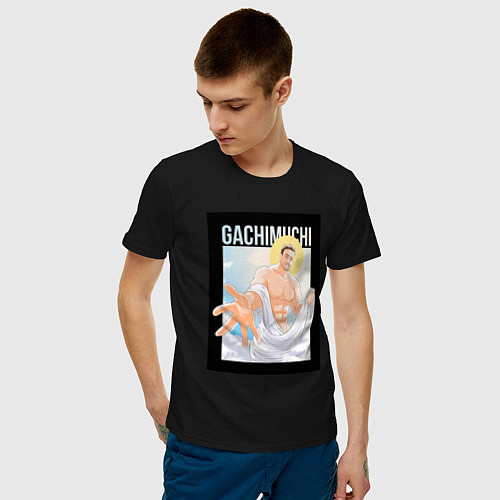Мужские хлопковые футболки Gachimuchi