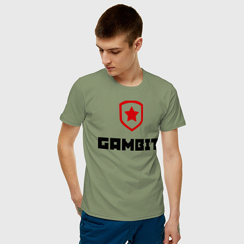Мужские хлопковые футболки Gambit