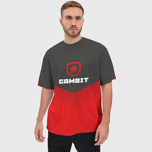 Мужские футболки оверсайз Gambit