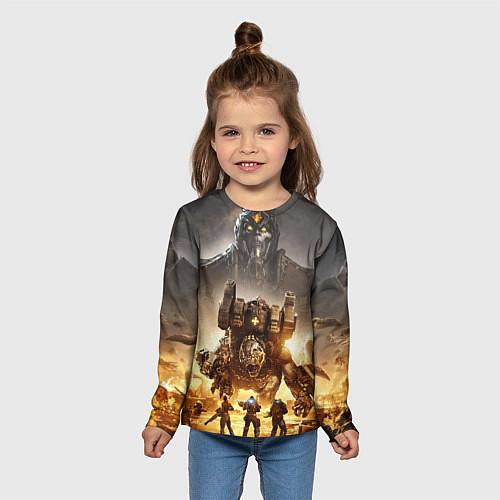Детские футболки с рукавом Gears of War