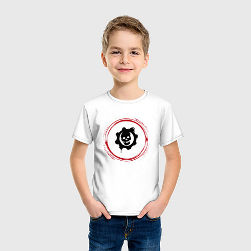 Детские хлопковые футболки Gears of War