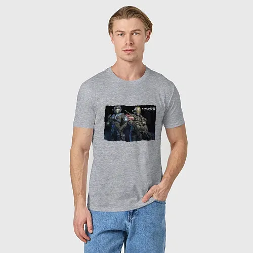 Хлопковые футболки Gears of War