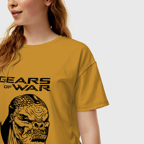 Футболки оверсайз Gears of War