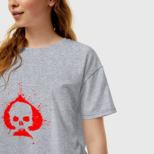 Женские хлопковые футболки Gears of War