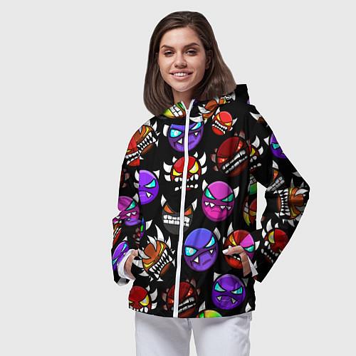 Женские ветровки Geometry Dash