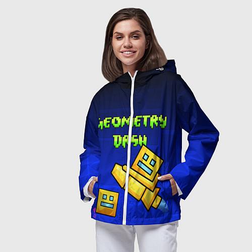 Женские ветровки Geometry Dash