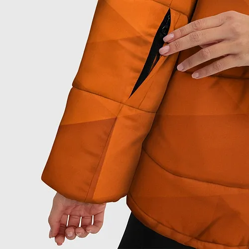 Женские куртки с капюшоном с геометрией