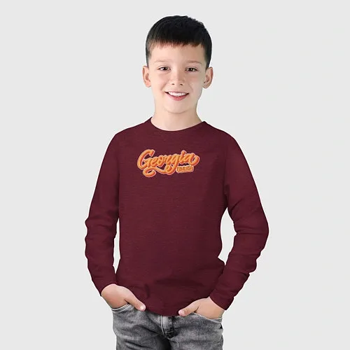 Грузинские детские футболки с рукавом