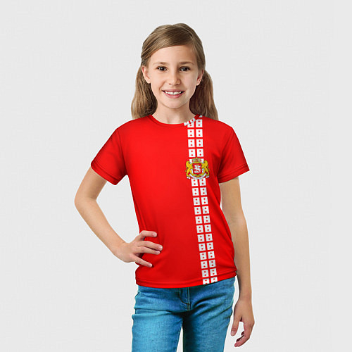Грузинские детские 3d-футболки