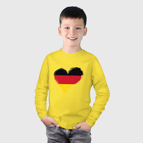 Немецкие детские хлопковые лонгсливы
