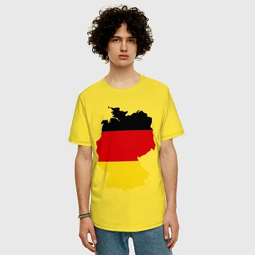 Мужские немецкие футболки оверсайз