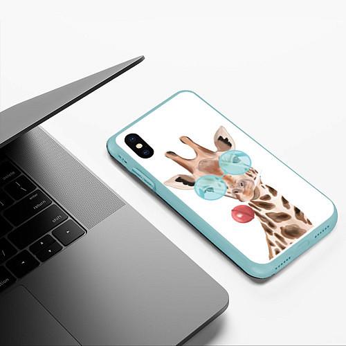 Чехлы для iPhone XS Max с жирафами