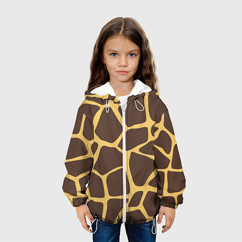 Детские демисезонные куртки с жирафами