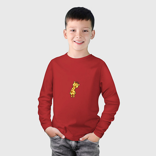 Детские футболки с рукавом с жирафами