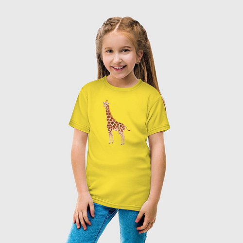 Детские футболки с жирафами