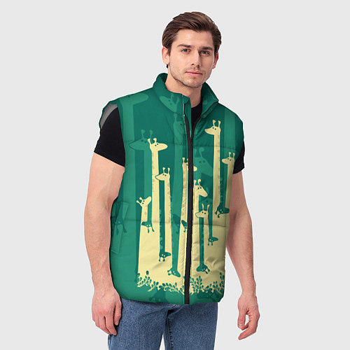 Мужские жилетки с жирафами